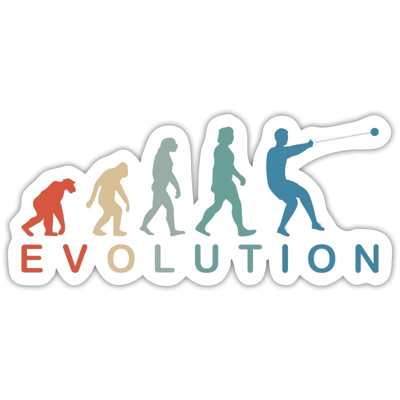 Marteau lancer de marteau hommes Evolution Retro