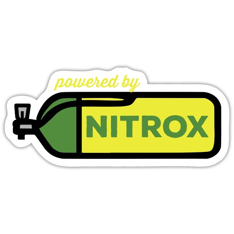 Propulsé par Nitrox Suba Diving Diving Diver Dive