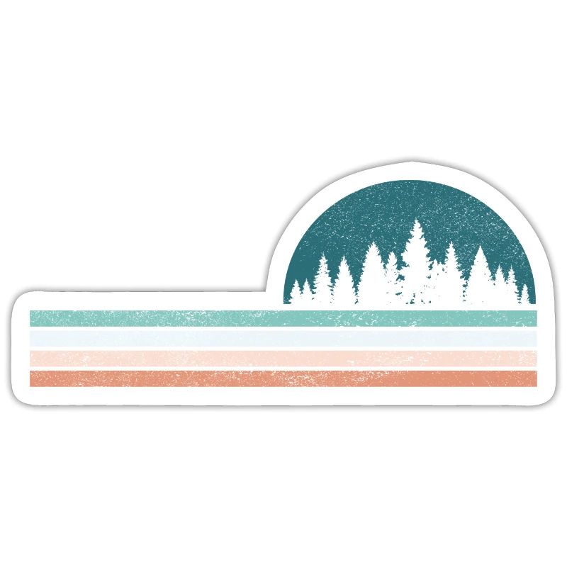 Forest Forests Forester Hunter Gift Idea Retro