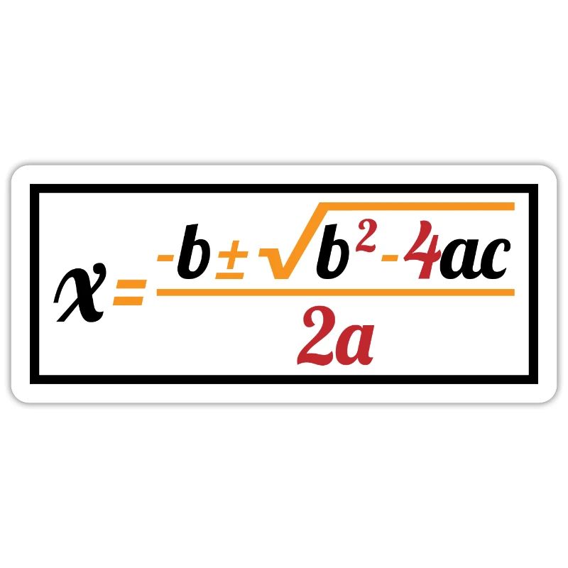 Quadratic Formula For Math Class 8
