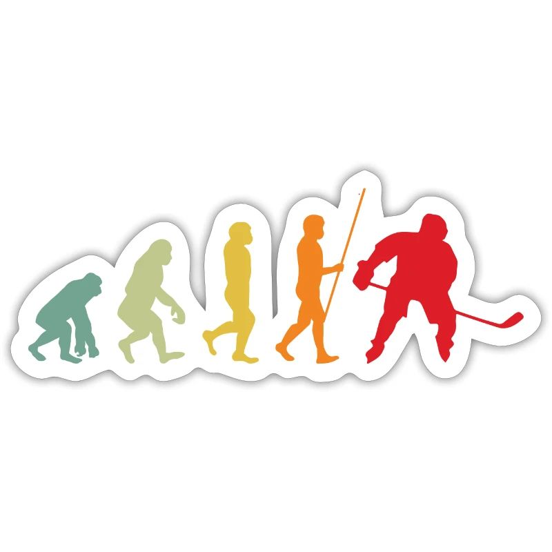 Ice hockey evolution