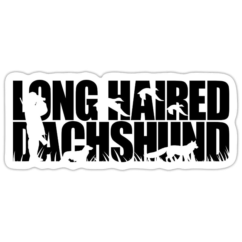 LONG HAIRED DACHSHUND Jagdhund Wilsigns Jagdhunde