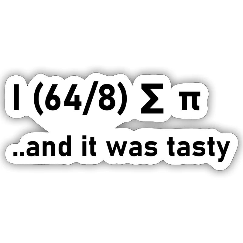 Cake Nerdy Joke Math Gift Gift Idea