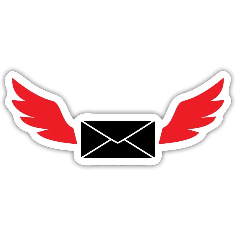 Express Mail Envelope Winged Post