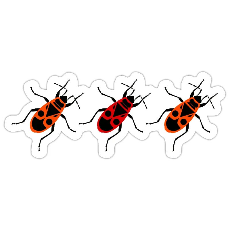 trois firebugs dans une rangée