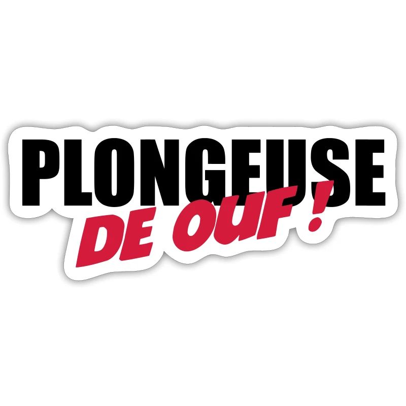 Plongeuse de ouf !