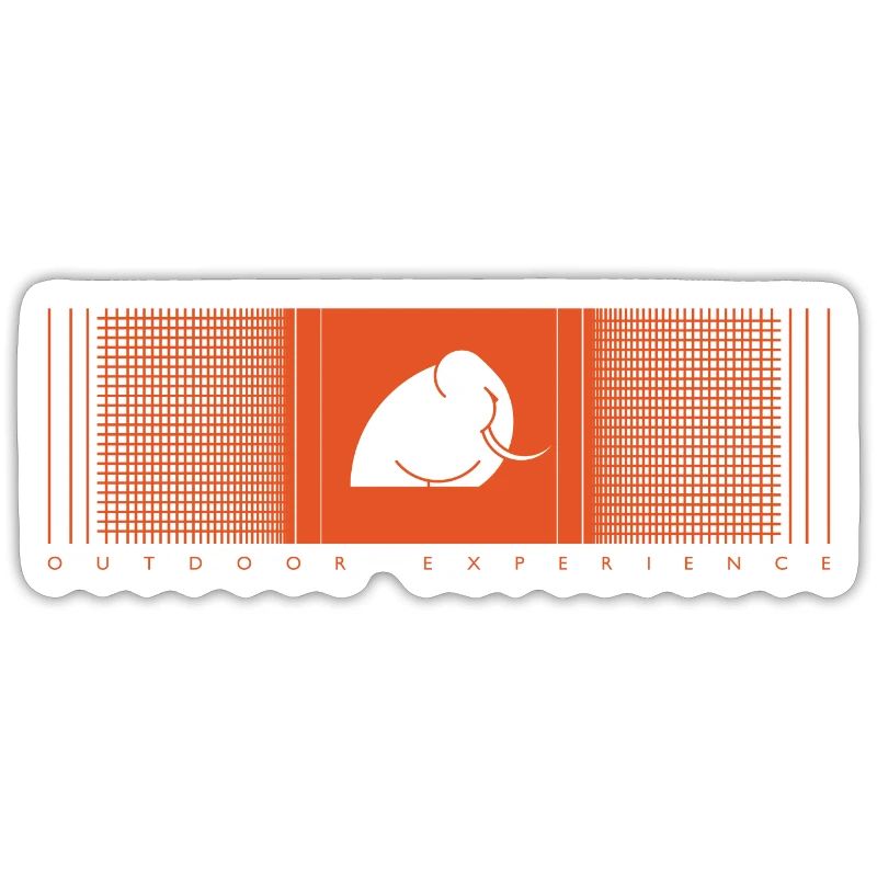 Mamood gradient check pattern orange