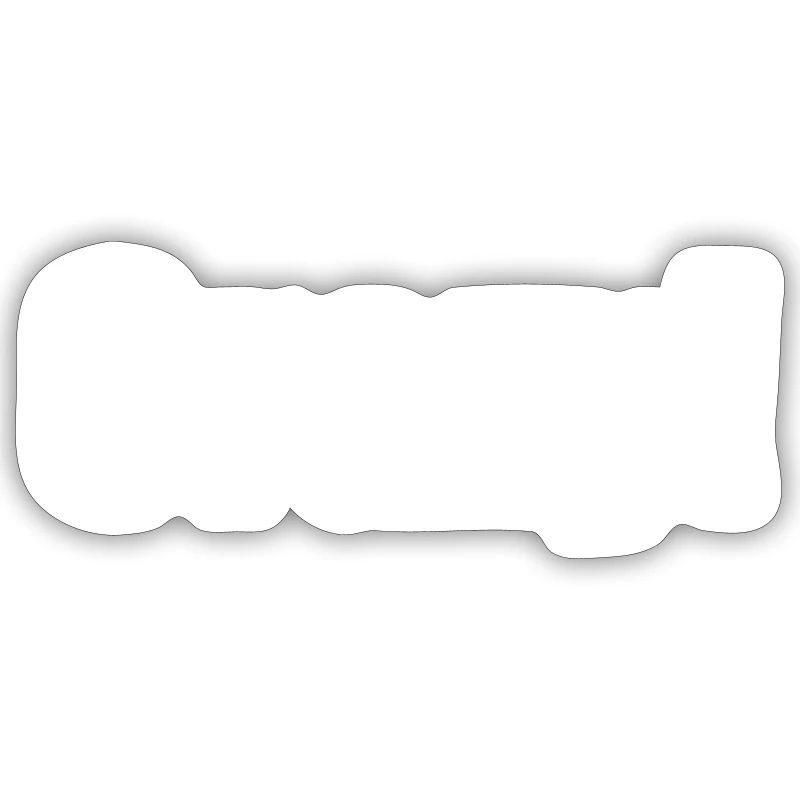 Crazy White Horizontal Gift Idea