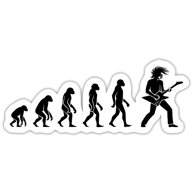 Evolution Rock 'n' Roll Guitarist Design