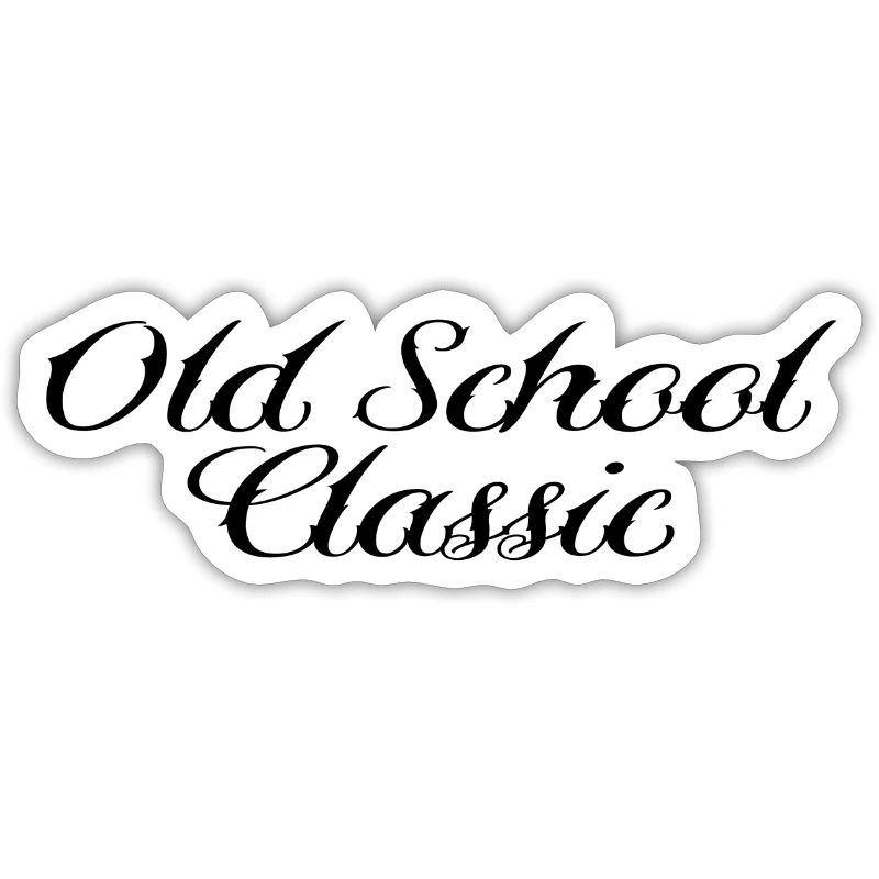 Old School classic Basic Design