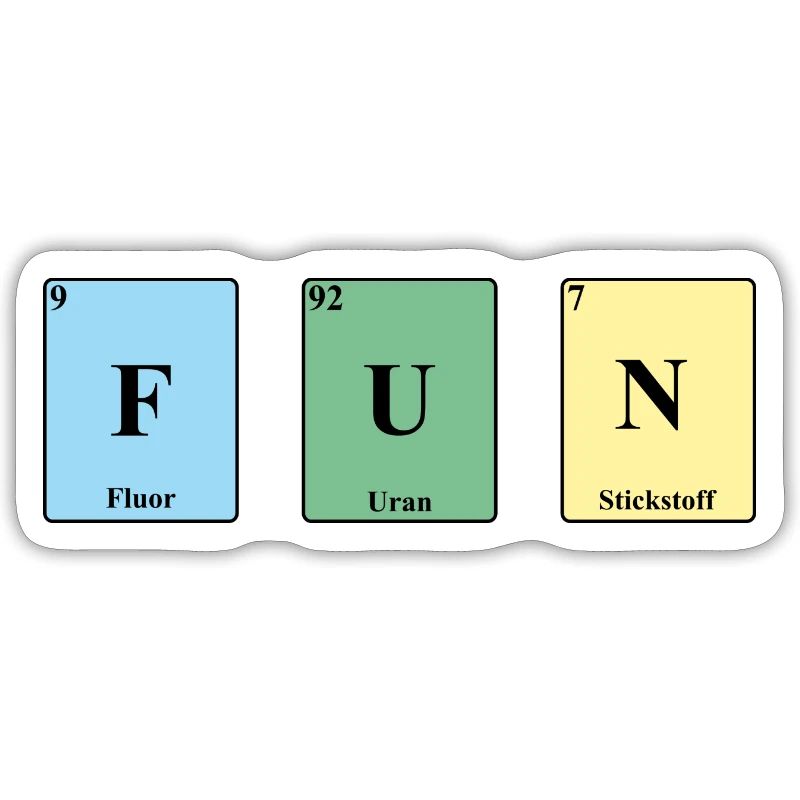 Fun Periodic Table Elements PSE