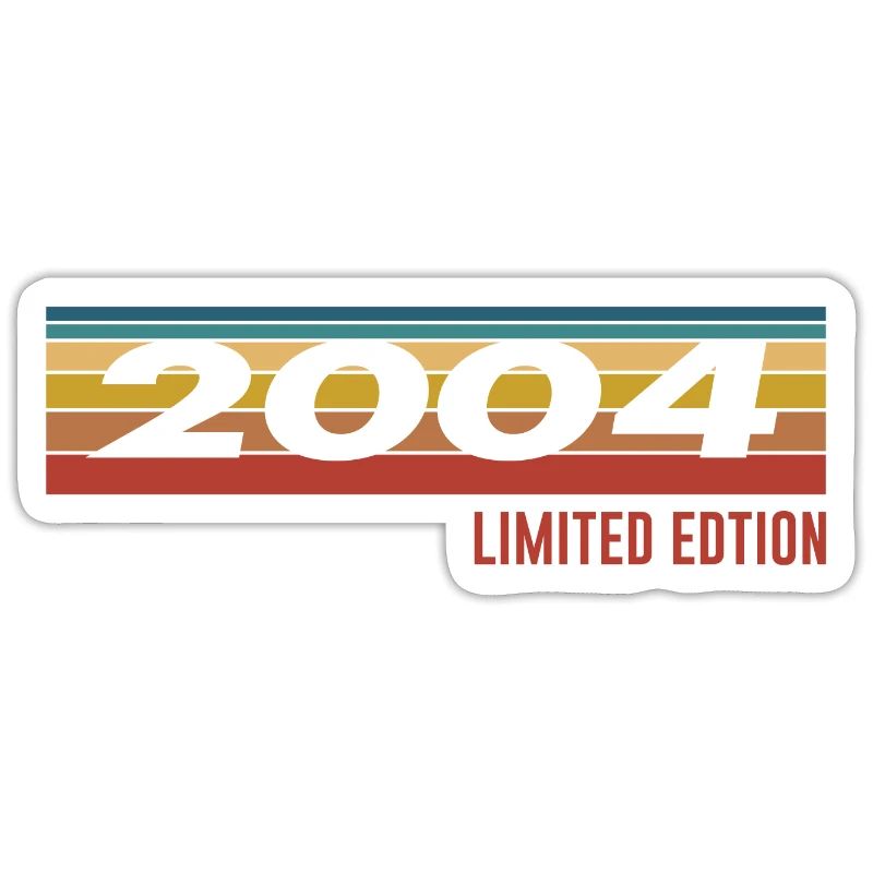 18th Birthday Gift Retro 2004