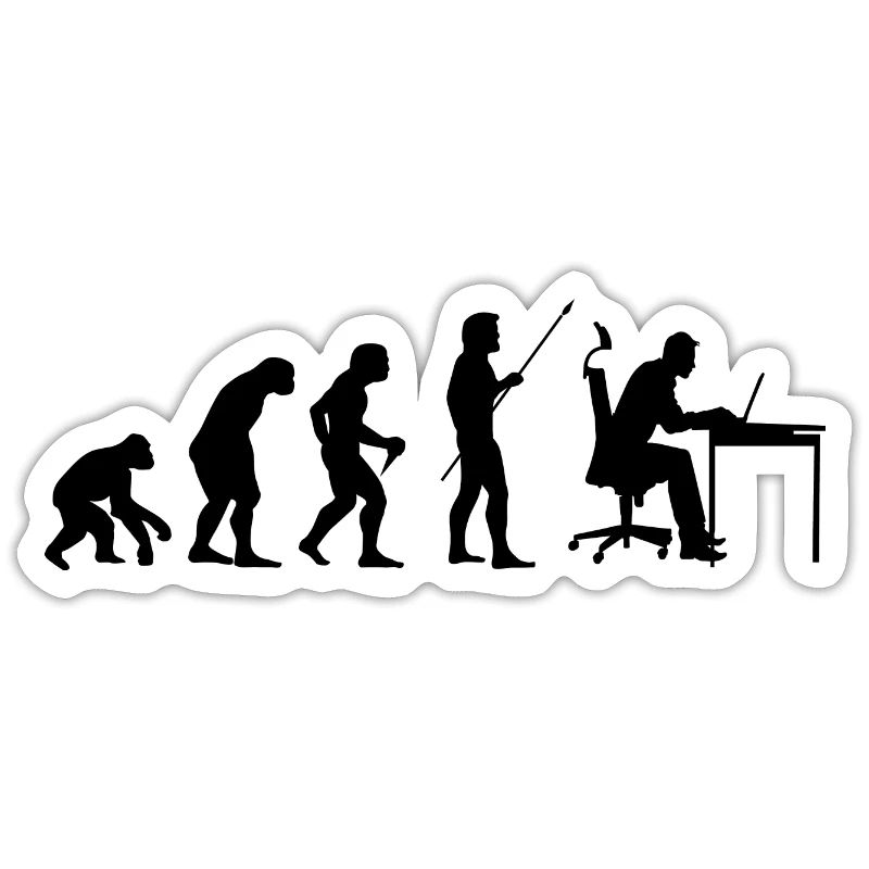 Evolution Of Man Coding Software Developer Program
