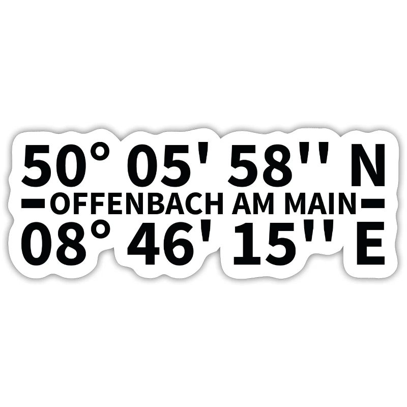 Offenbach am Main coordinates