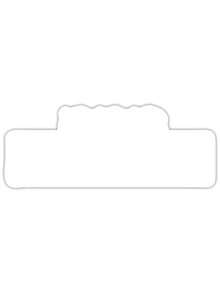 Dreierlachs Bremen 3erlachs Fisch Geschenk - Sticker Größe S (10 x 10 cm) - Mattweiß - Vorne