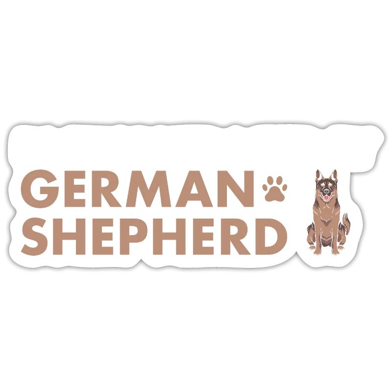 Easily Distracted By German Shepherd