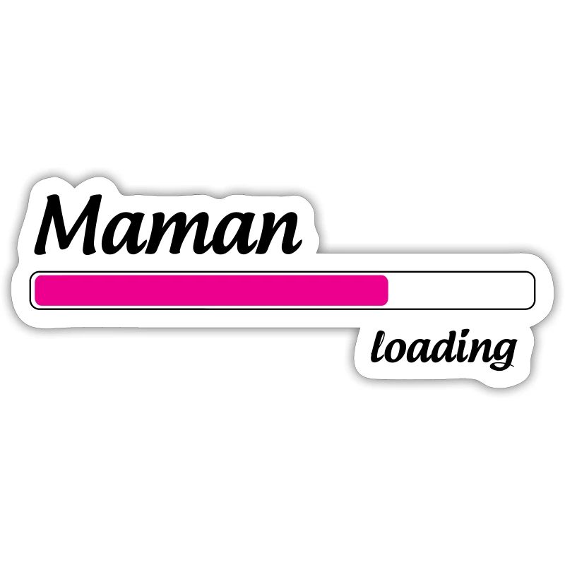 Mama lädt... Bitte warten - Werdende Mutter