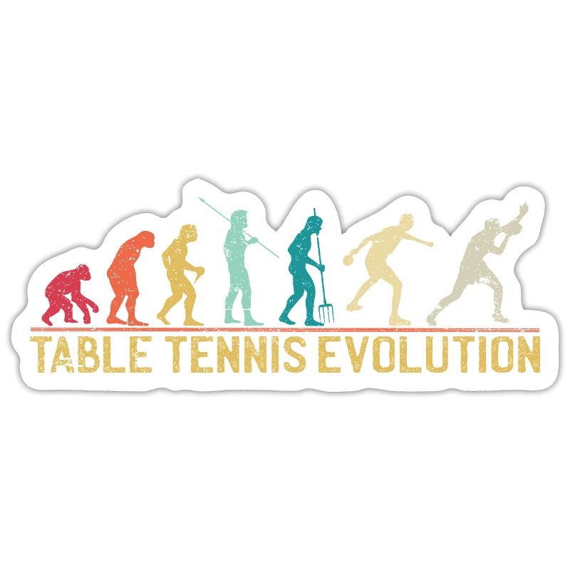 Table Tennis Evolution Progression Design