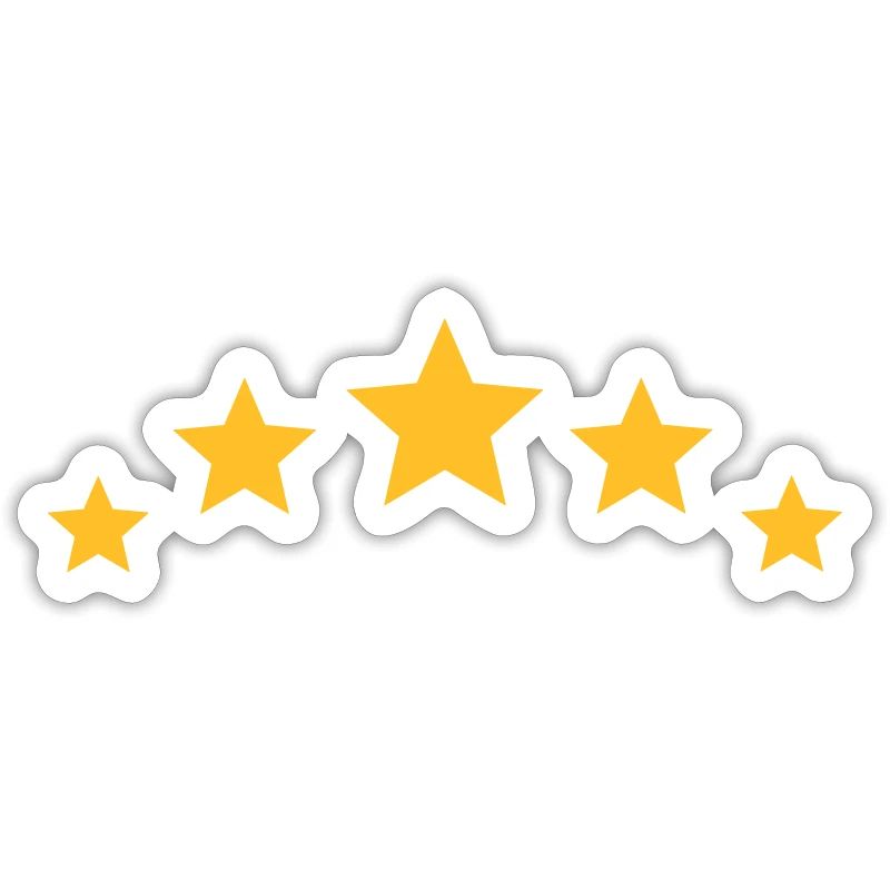 Étoiles - 5 étoiles (5 points) | Vectorale