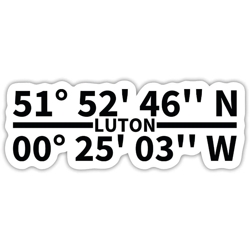 Luton coordinates