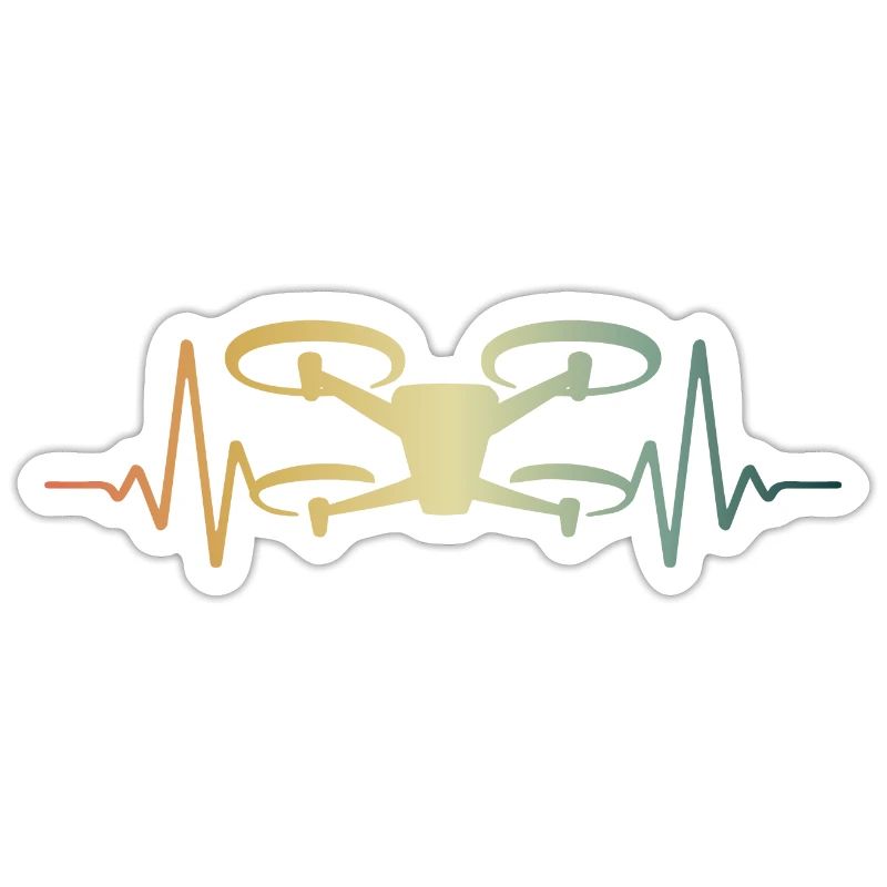 Heartbeat Drone Drones ECG Pulse