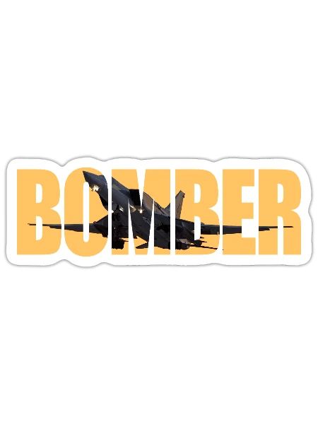 Bomber Tu-22 M3 - Sticker Größe S (10 x 10 cm) - Mattweiß - Vorne