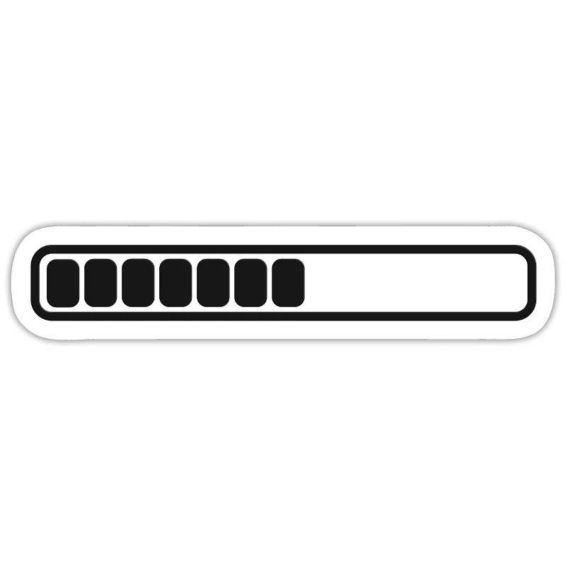 Charging indicator separate charging bars single battery level