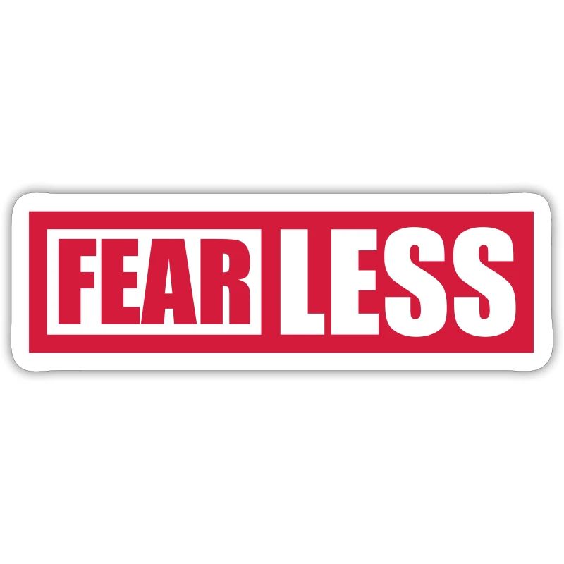 fearless Text Quote Design