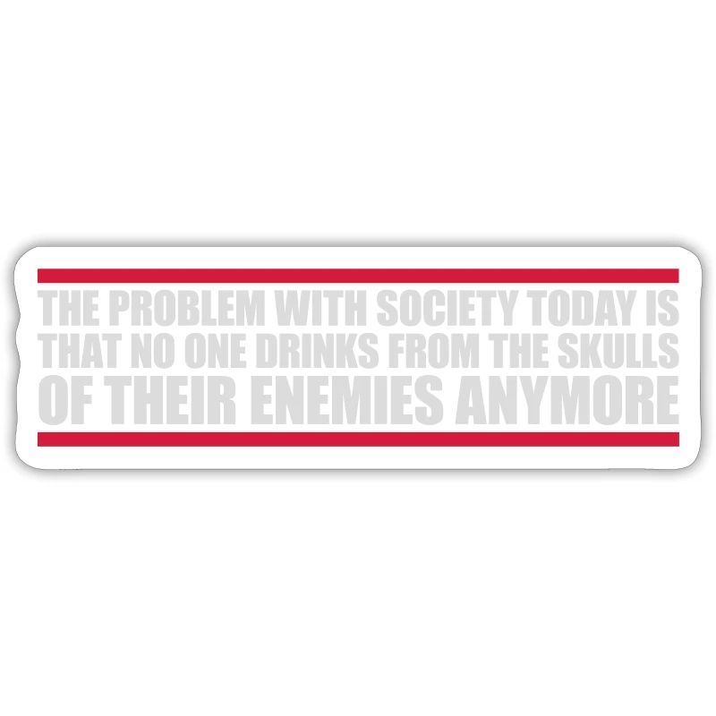 drinks from enemies skulls