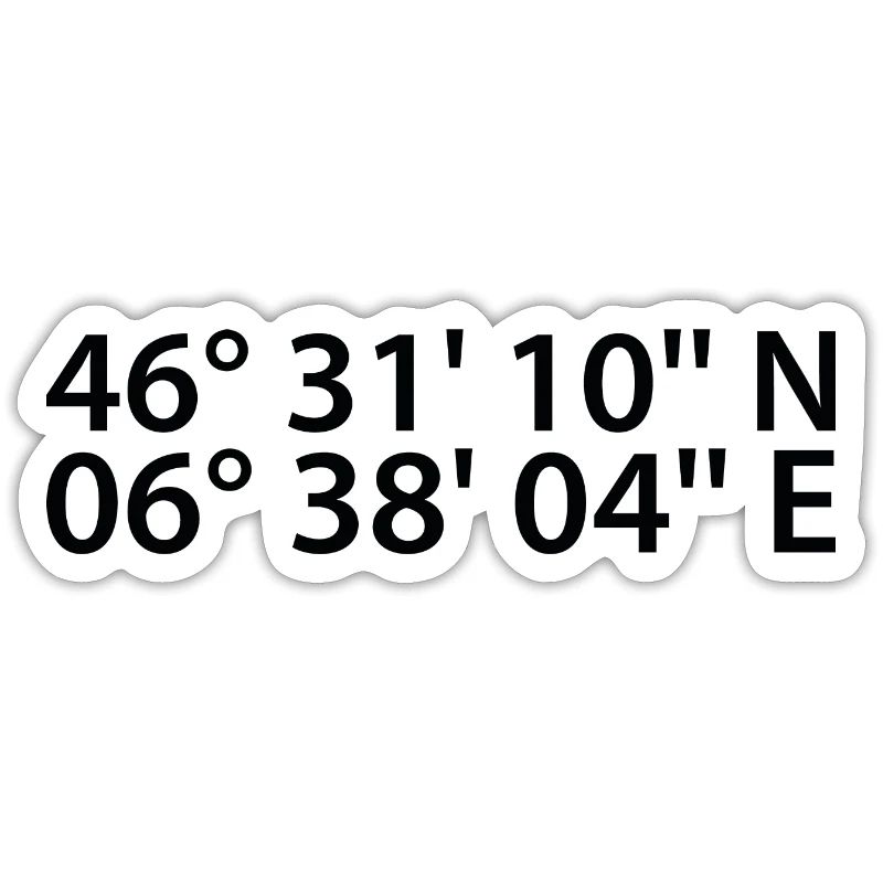 Lausanne coordinates