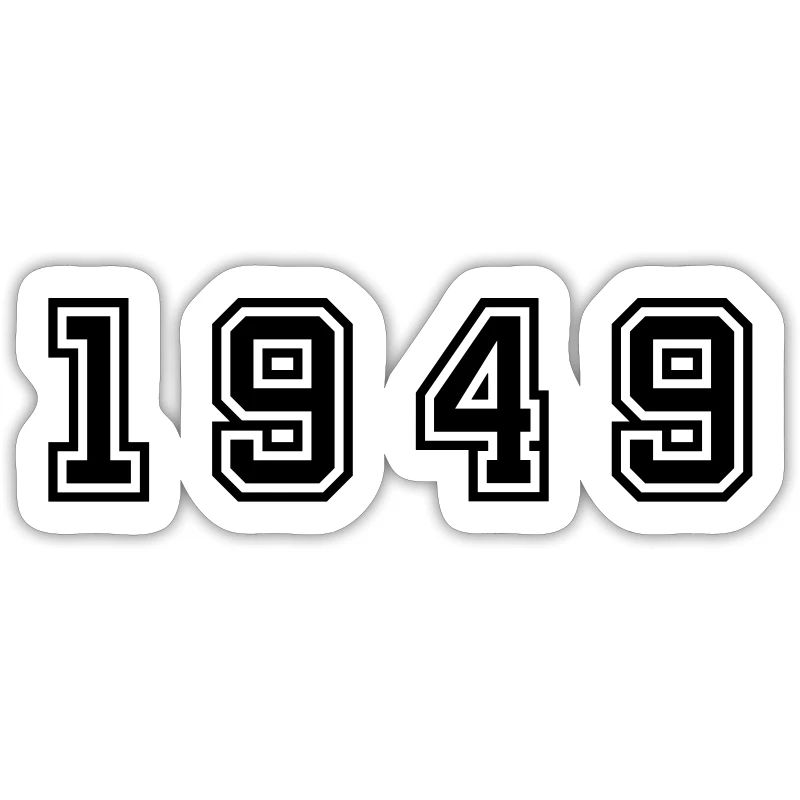 1949 numéro d'année