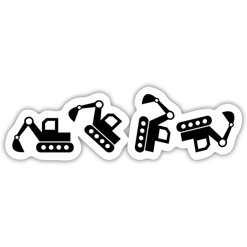 Excavator excavator operator dredging construction worker gift