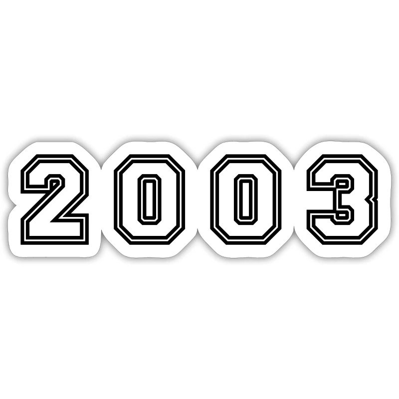 Numéro de l’année 2003
