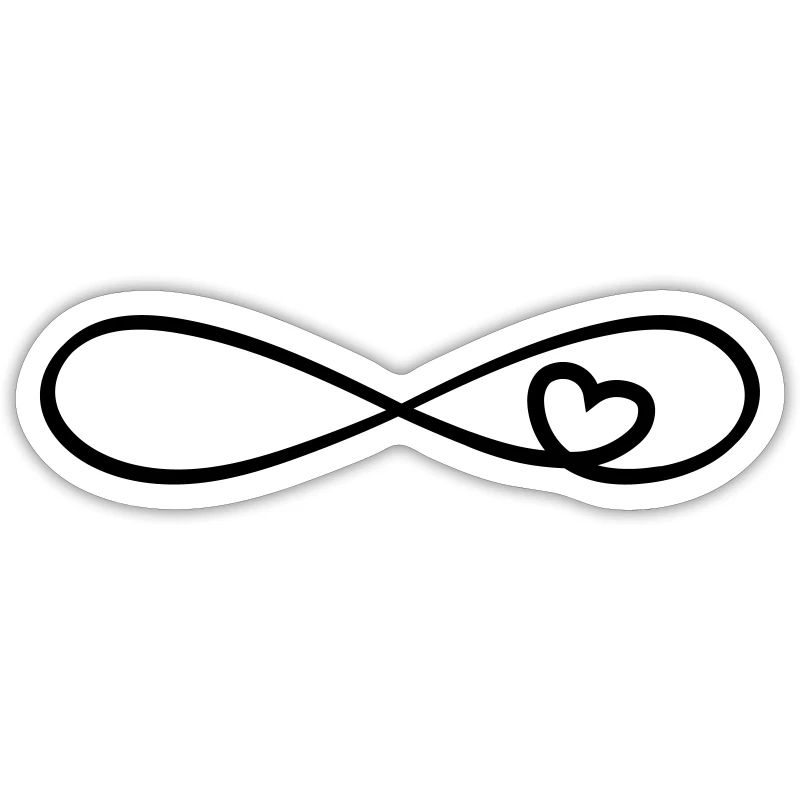 heart loop infinitely endless eternally limitless without