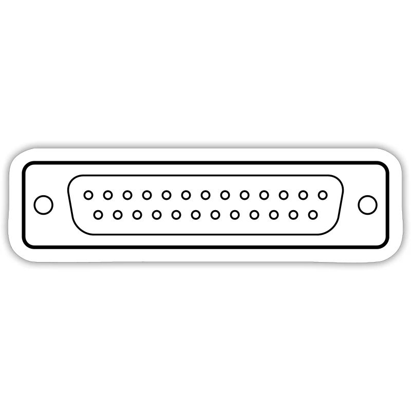 DB 25 Connector Parallel, Printer