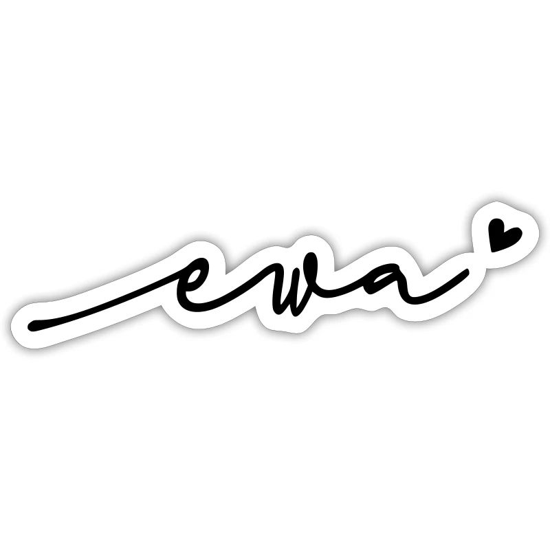 Ewa Cursive Name