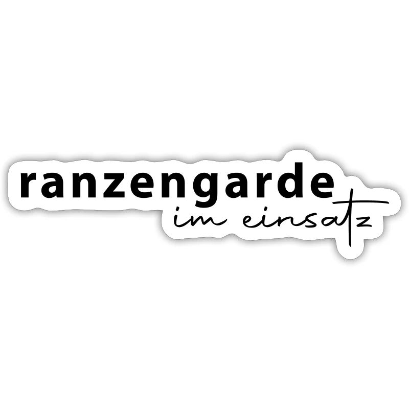 Ranzengarde im Einsatz