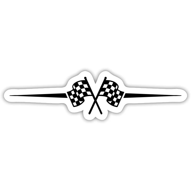 Icône de course de drapeau de course