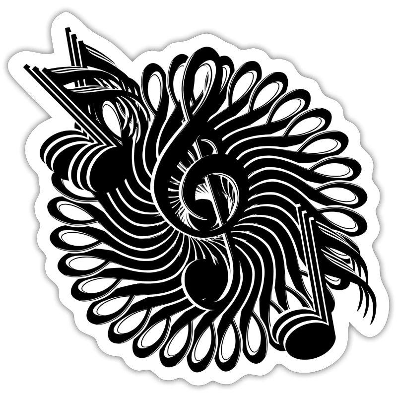 Note keys and notes pattern