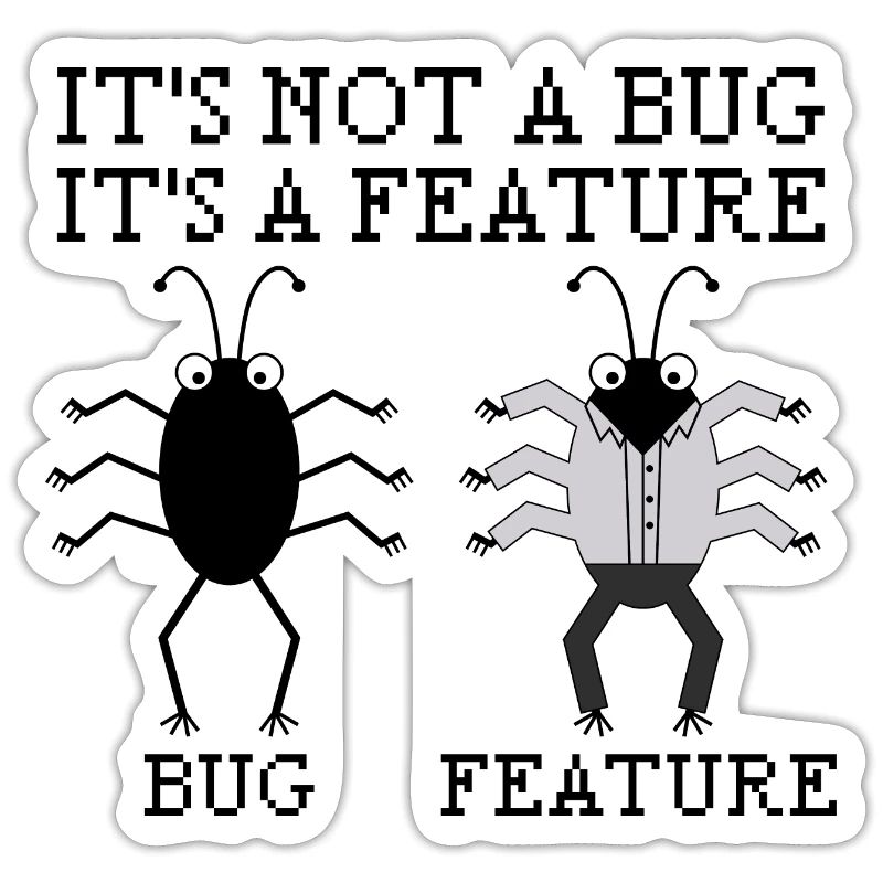 It’s not a bug programming informatique cadeau