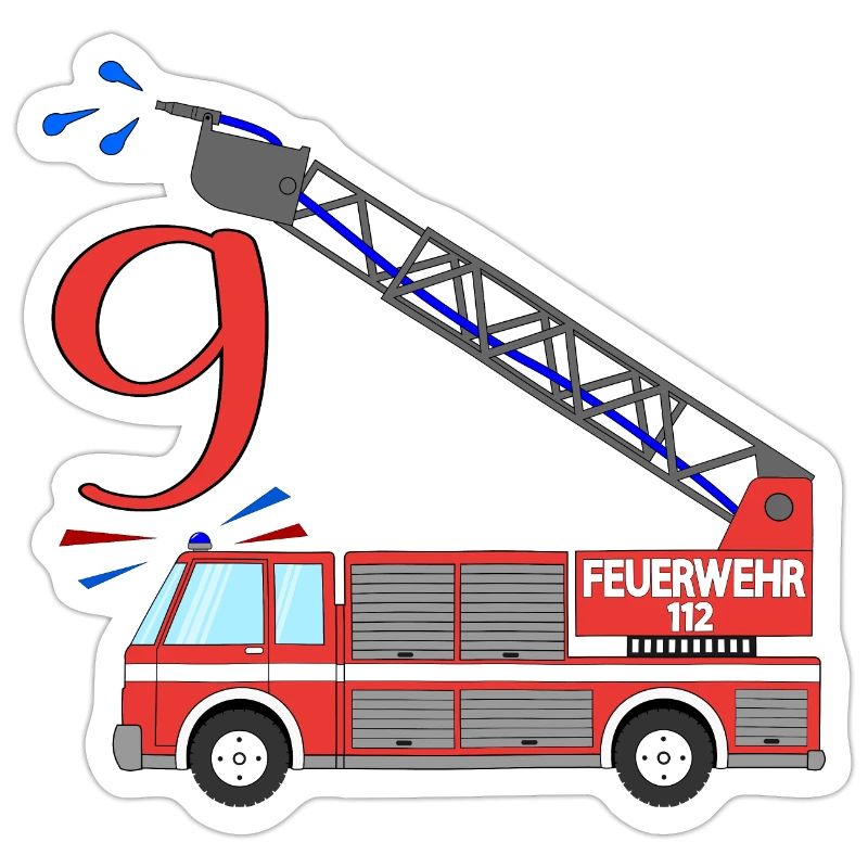Feuerwehrauto 9.Geburtstag