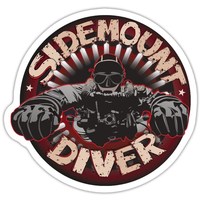 Sidemount Diver Gift Technical Diving
