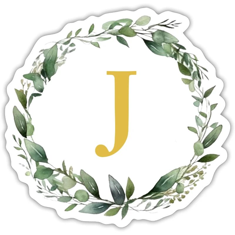 J Monogramm, Eukalyptus-Kranz