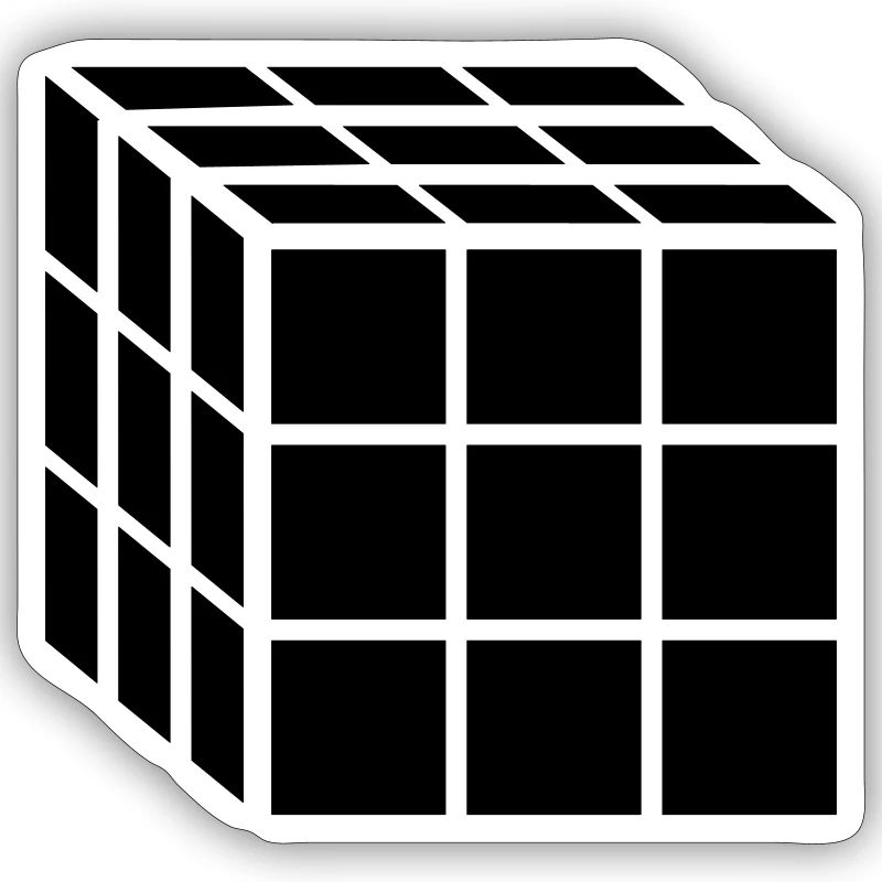 Cube de bloc 3x3