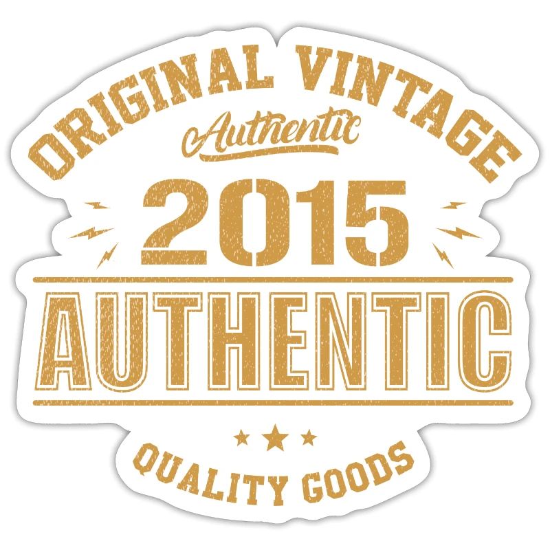 Authentisches 2015 Original Geburtstagsgeschenk 2015