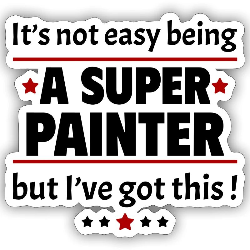 Not easy to be a super painter