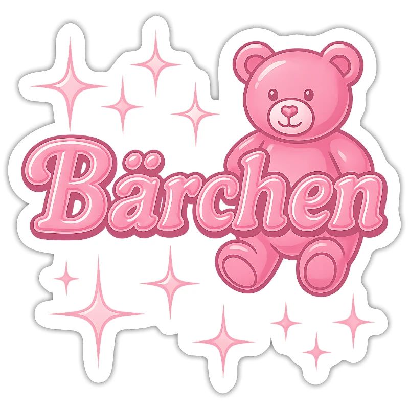 bärchen / y2k spitzname statement design