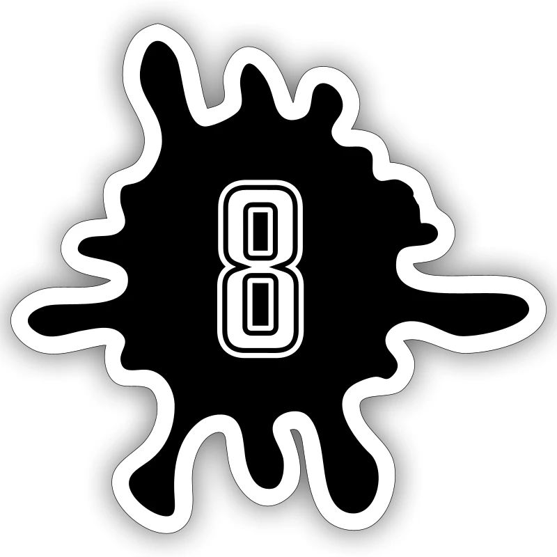 Blobs 8 Number