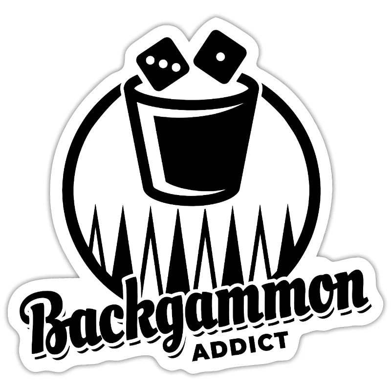 Backgammon Addict | Board Game | Gift