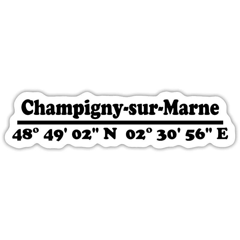 Champigny-sur-Marne coordinates